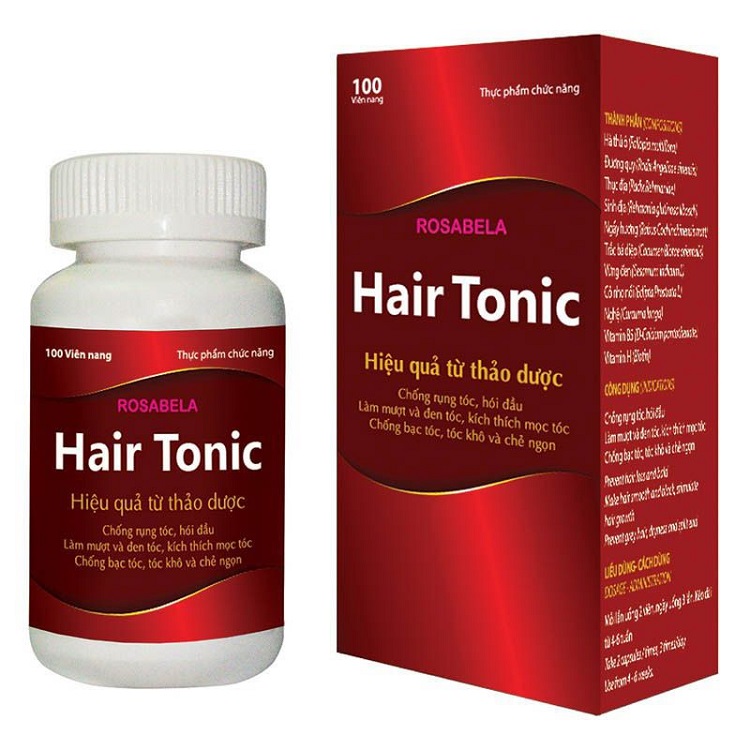 Комплекс Rosabela Hair Tonic для волос с растительными экстрактами и витаминами, 100 капс.