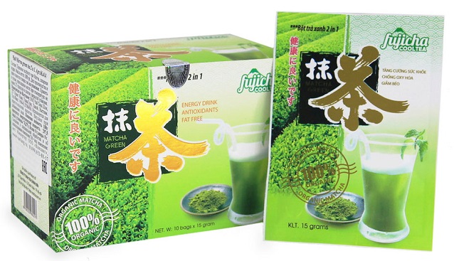 пакетированный зеленый matcha
